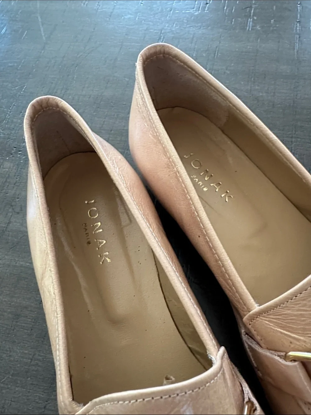 Jonak Paris Sempre Patent Leather Loafers / 39